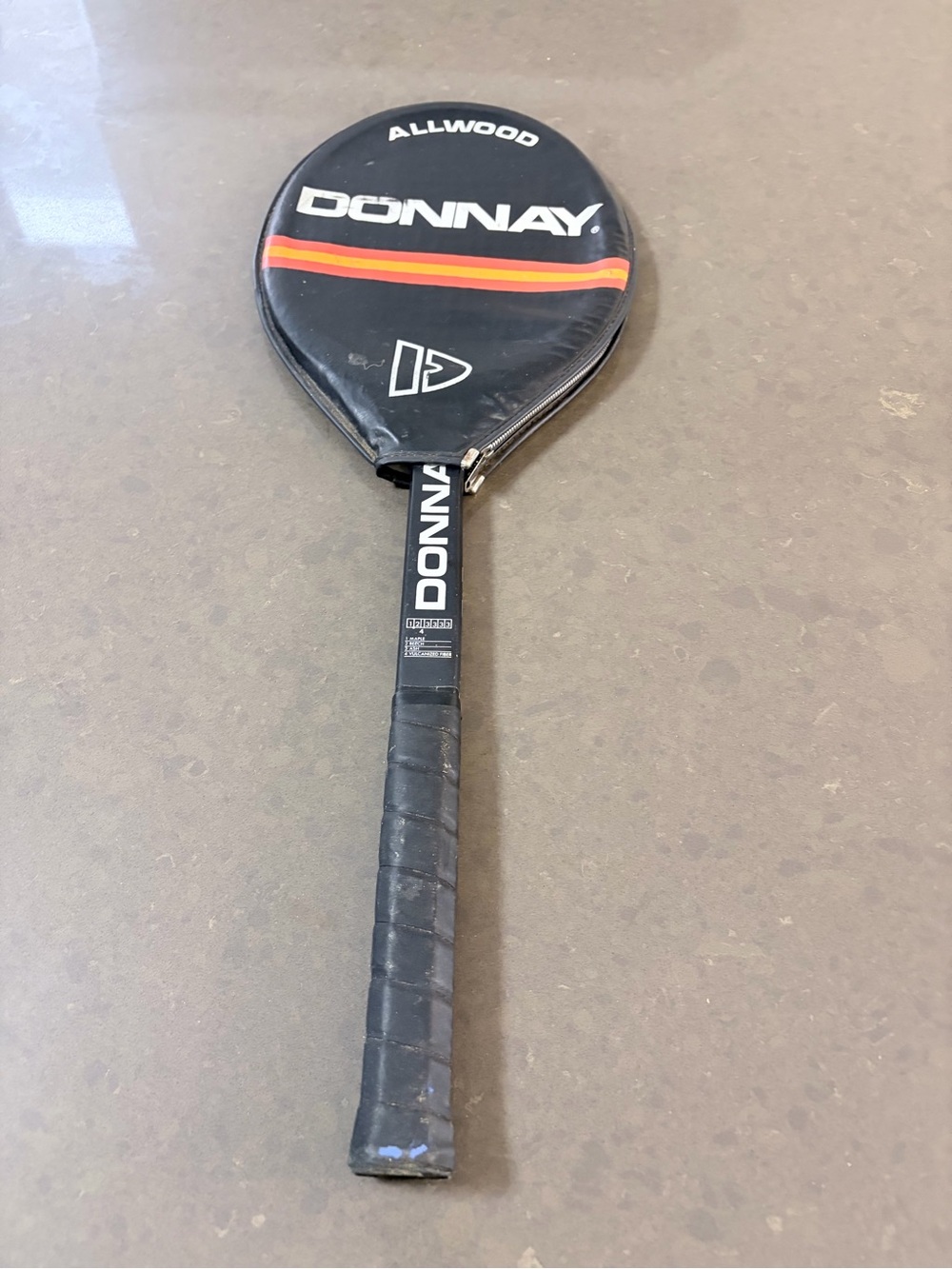 Allwood BJORN BORG tennis Racket vintage with case